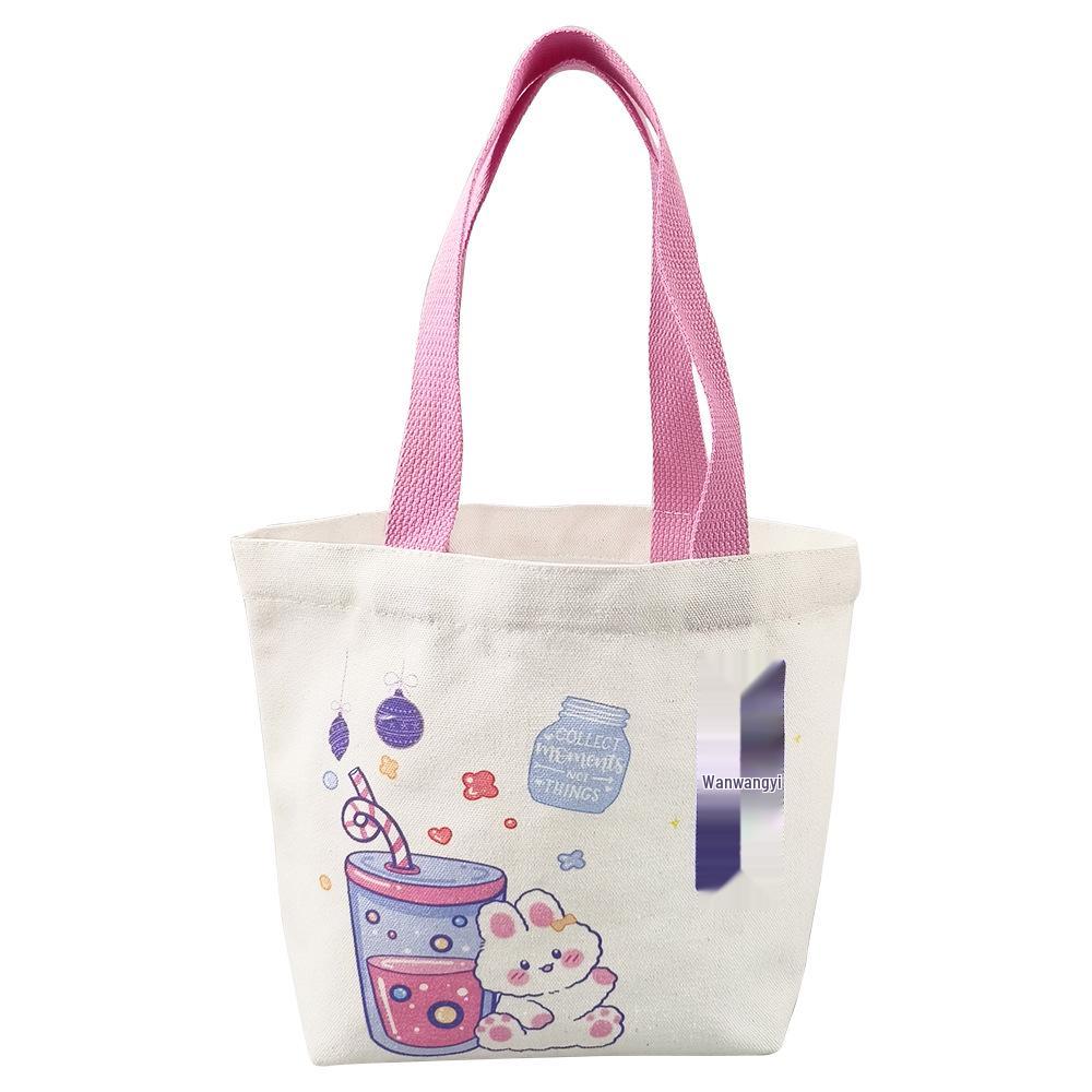 Custom Logo Canvas Cotton Tote Bag for Advertising