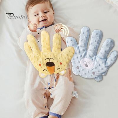 Baby Startle Prevention Hand Glove Automatic Patting Electric Infant Soothing Palm Adjustable Newborn Sleeping Aid Cartoon Plush Hand Pillow