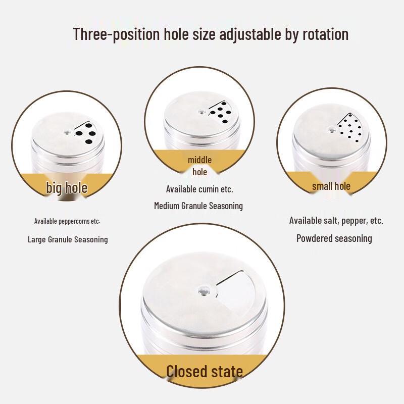 Mingzhan Stainless Steel BBQ Spice Shaker