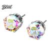 Daily Wear Earrings 1 Pair Stud Earrings Four-Claw Cubic Zirconia