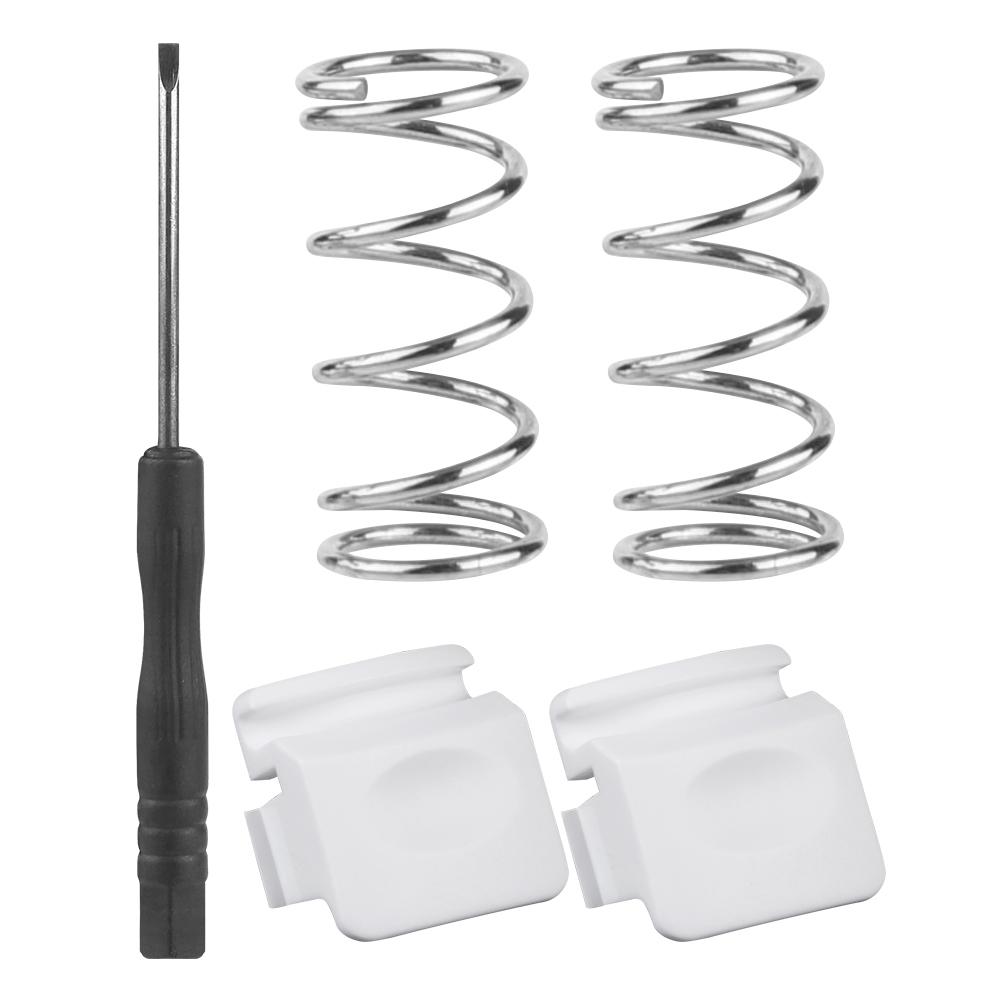 2Pcs Water Bottle Lid Mouth Push Button Switch with Springs & Screw Driver for Owala FreeSip Accessories