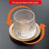 Rotating Whiskey Glass: Gyro Decompression Hammered Design