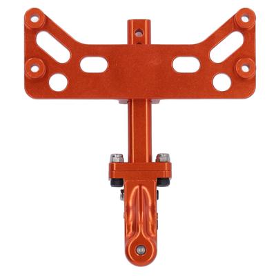 RC Trailer Hook Rack Aluminium Alloy Adjustable Trailer Hitch Hook Bracket for SCX6 1 6 RC Car Orange