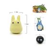 My Neighbor Totoro Cartoon Resin Figurine With Green Leaf And Blue Cat Bus For Home Decor Gift