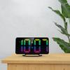 Colorful Children's Alarm Clock LED Large Font Display Electronic Clock Student Digital Alarm Clock