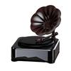 Solar Powered With Rotating Phonograph Design, Aluminum Alloy Aromatherapy Purifier With Scent Tablets