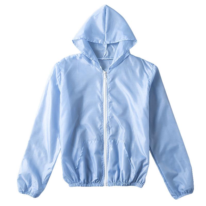 Yaz Güneş Koruyucu Ceket Kadınlar için Ultra Ince Kamp UV Koruma Giysileri Hafif Açık Hızlı Kuru Spor Ceket Rüzgarlık