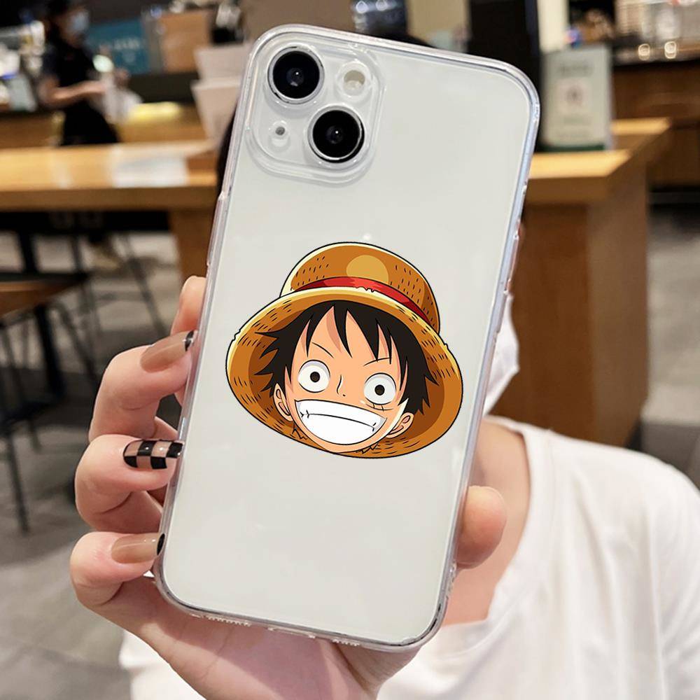 E-41 One Piece Luffy Hülle für Samsung A04S A05 A14 A06 A51 A15 A16 A12 S20 S21 S24 Ultra A55 A54 OPPO Reno 8 5 A22 A23 A25 A35 A34 A52 A11