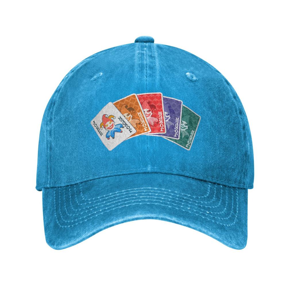 Balatro Game JokerJimbo Men Women Baseball Caps Cards Game Distressed Denim Hats Cap Casual Outdoor Running Adjustable Headwear