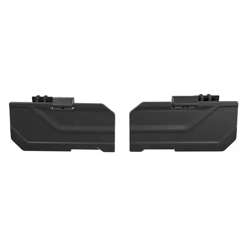 A28G-Front Sunvisor Shades 1Pair Black Visor 2890288 For Polaris Ranger XP 1000 Ranger 1000 SP570 2018-2025