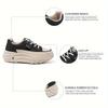 Small White Shoes Female 2025 Spring New Students Casual Street Shoes Female Thick Bottom Heightening Plate Shoes