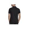 Adidas Casual Sports Breathable Short-Sleeve Polo Shirt Men Tops Black EJ0927