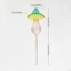 Plant Watering Globe Mushroom Self Planter Insert Drip Device, Water Bulb, for Lawn
