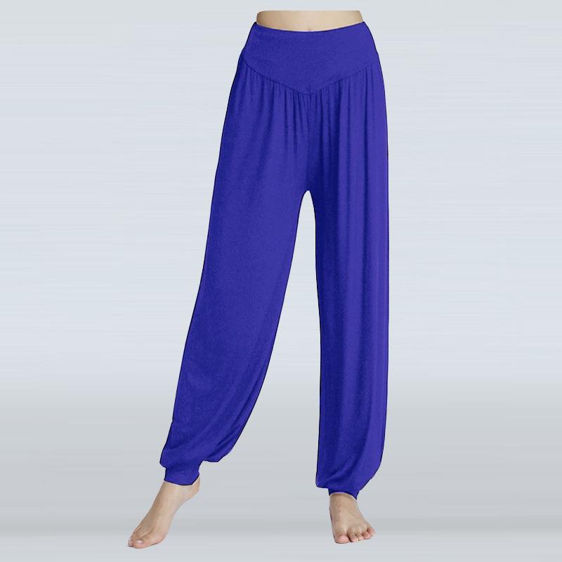 Womens Elastic Loose Casual Cotton Soft Yoga Sports Dance Pants Elegant Pants Woman Women Pants High Waist Clothing Female