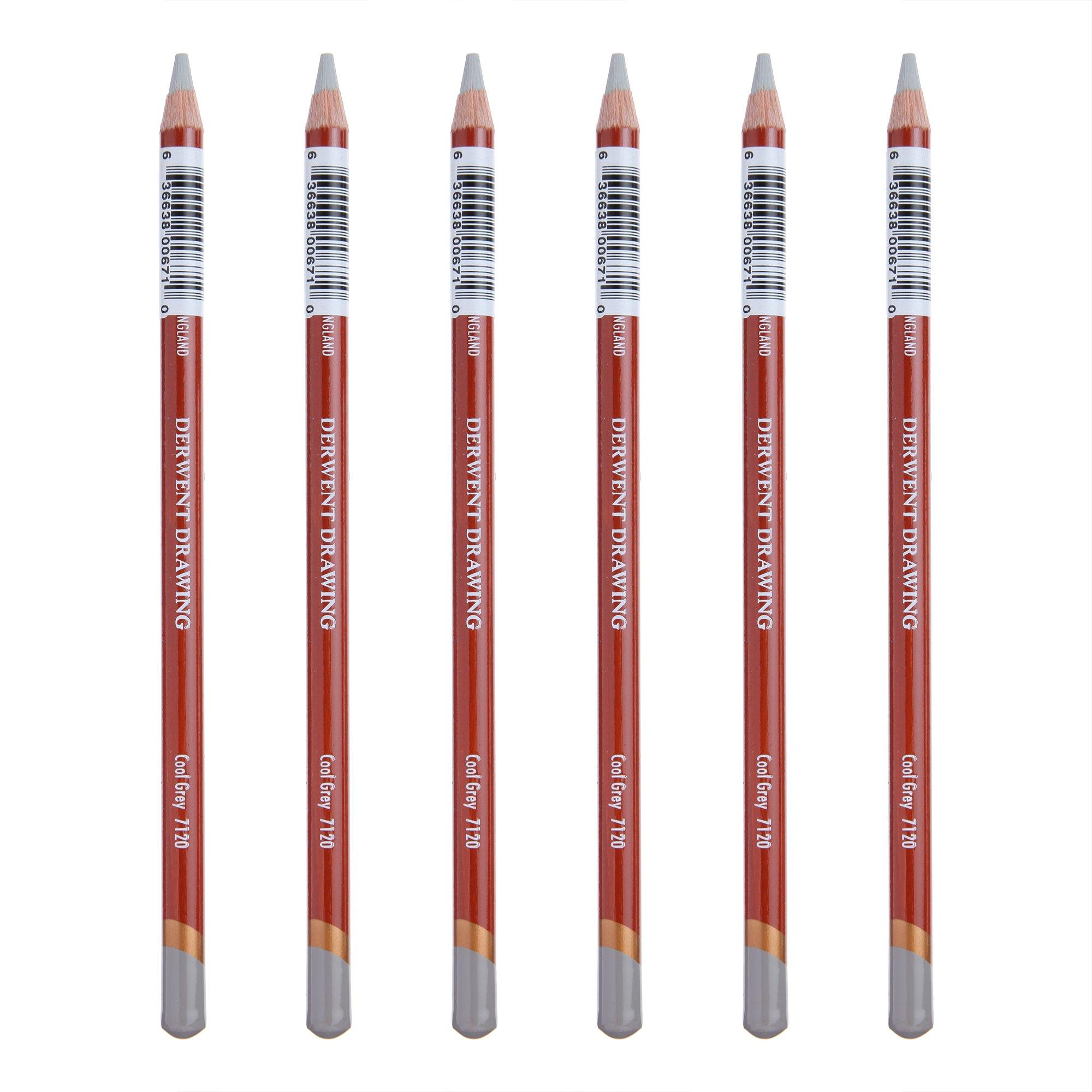 

Derwent Colored Drawing Cool Case of 0700691 Pencils, Pencil, Grey, 7120, 6,