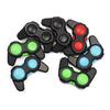 Brinquedo Fidget de Controle de Jogo com Cordão Alívio de Estresse Mini Gamepad Joystick Roller Clicker Brinquedo Ferramenta de Descompressão para Casa Escritório Trabalho