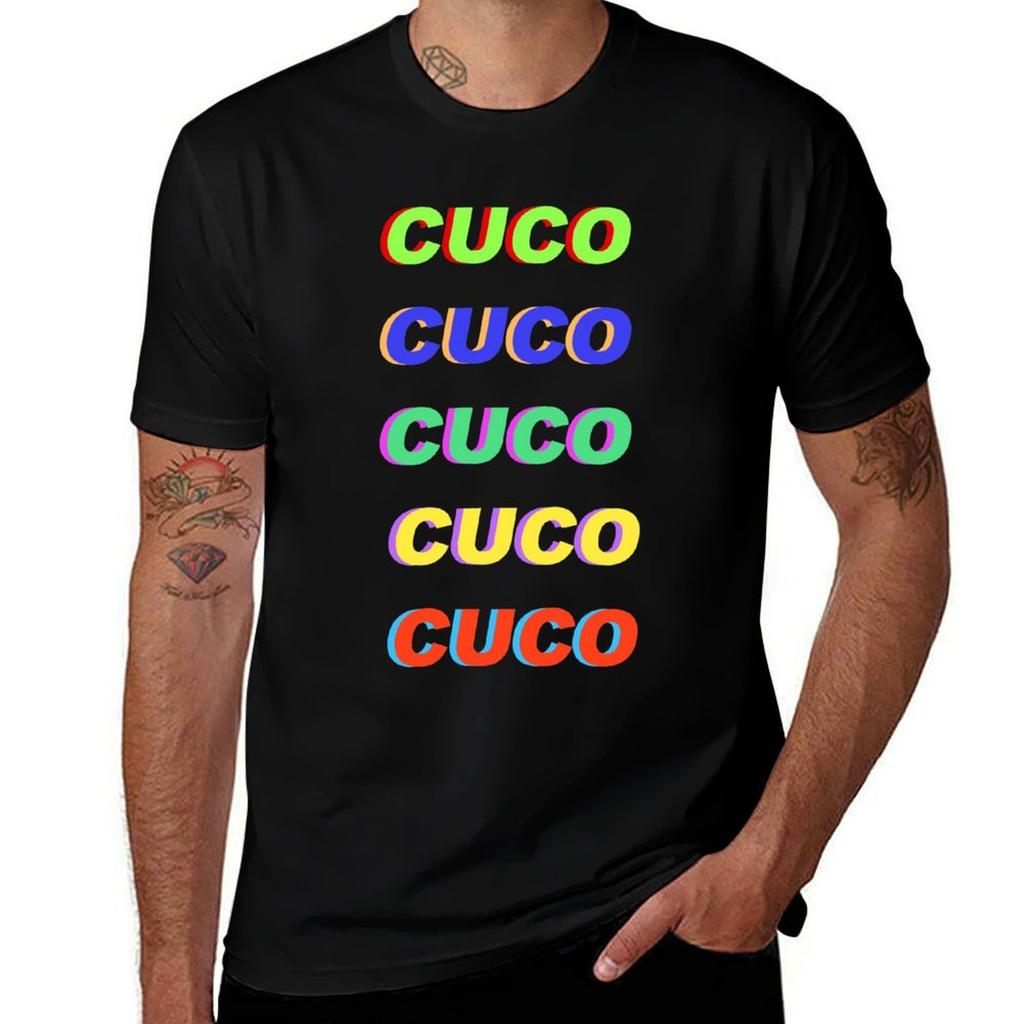 Cuco Name Art Tshirt Plus Size Summer Short Sleeve Tshirt