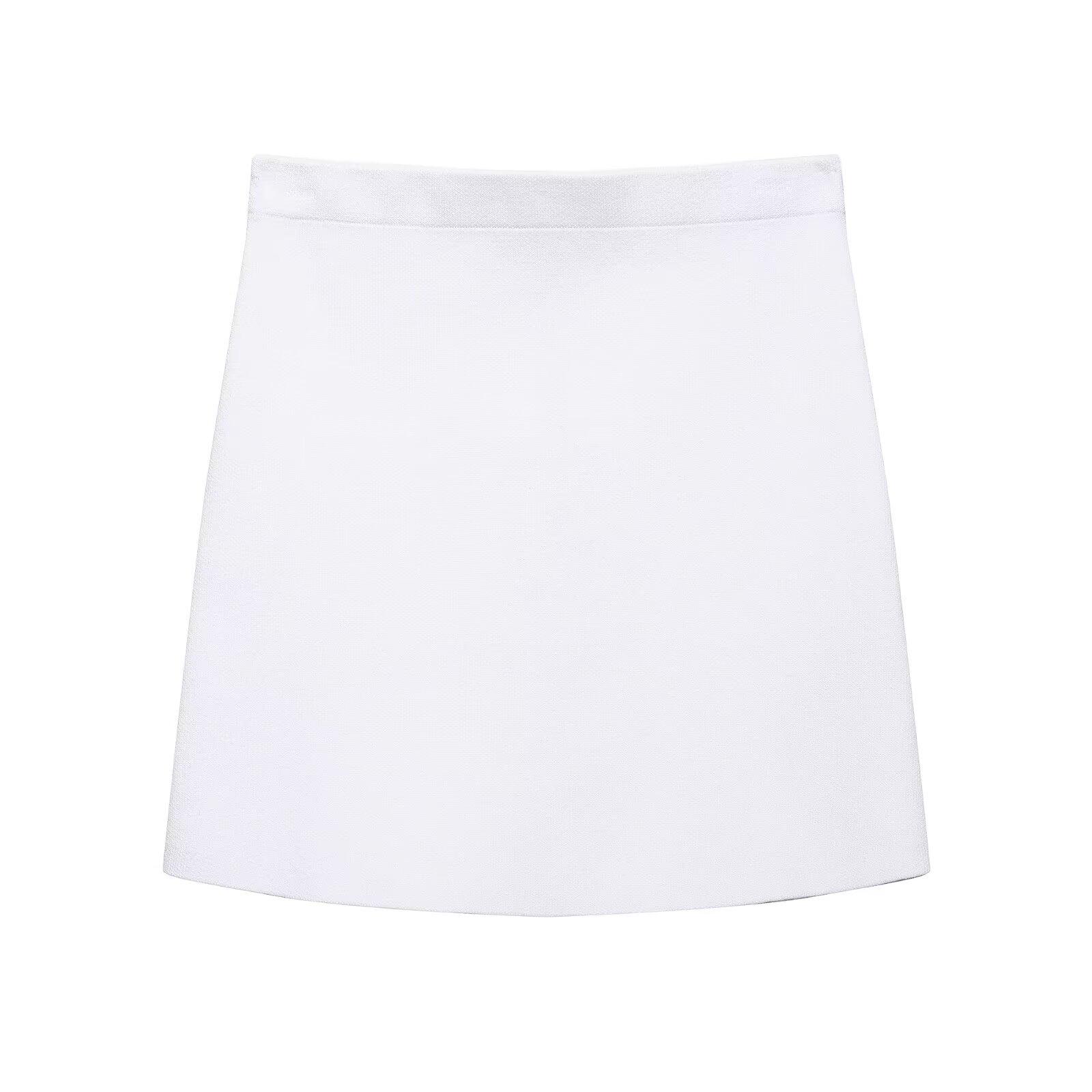 

Женский кардиган в европейском и американском стиле на весну 2025 года с комплектом из короткой и миди-юбки L