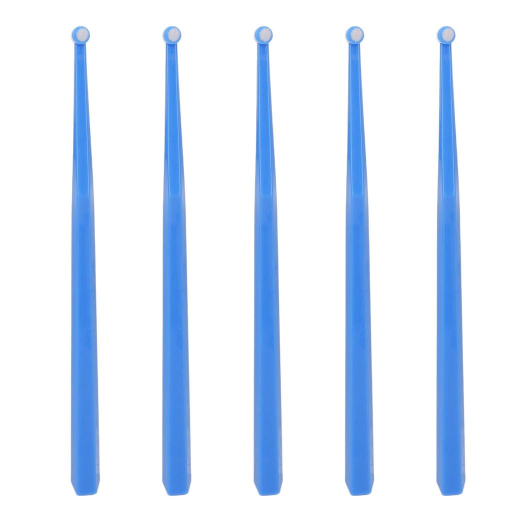5PCS Tuft Toothbrush Soft Remove Stubborn Stains Interdental Tooth Brush for Orthodontic Patient