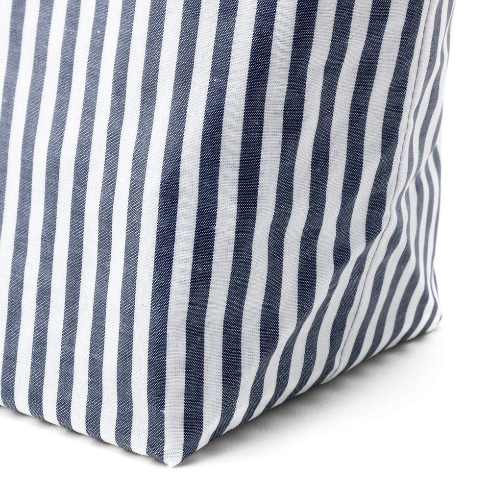 Deodorizační pouzdro na pleny pro Made in Basic Stripe Navy B1104800 (Stahovací šňůrka) Výlety, Japonsko, (100% bavlna), Modrý,