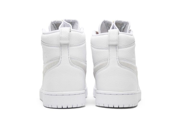 Women's Sneakers Nike Jordan 1 Retro High Zip White (Women's) White/White-University Red