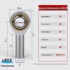 Spherical Plain Bearing with Fish Eye Rod End: Self-Lubricating SA8T/K, SA10T/K, SA12T/K, SA14T/K