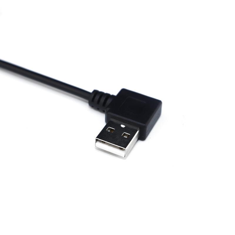 USB Single-Head Cable with Male/Female Connectors: 2-Core Charging, 4-Core Power, Keyboard, Mouse Data Cable.