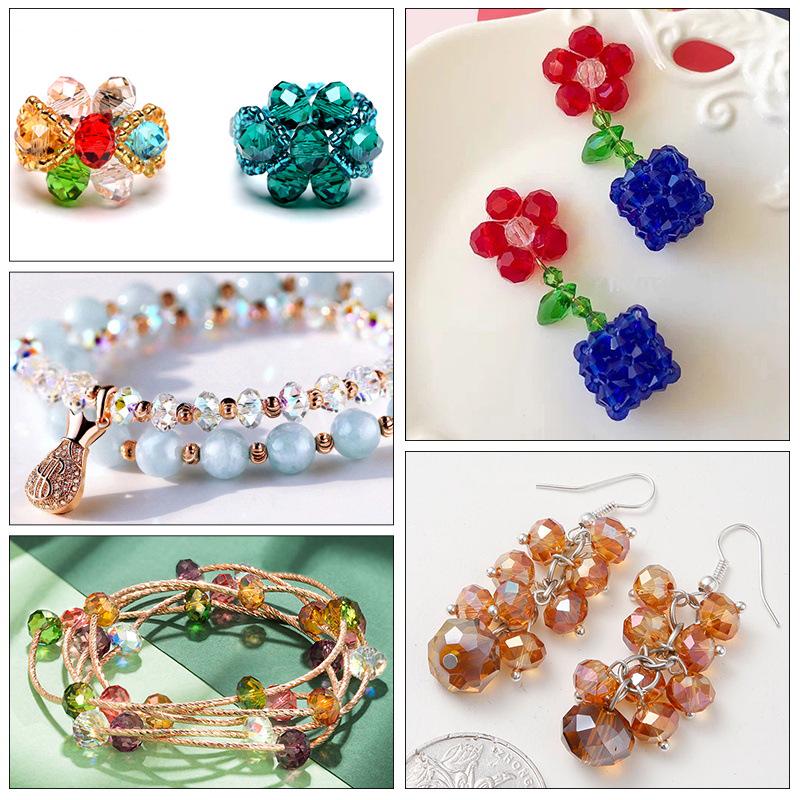 24-Grid Crystal Beads Box for DIY Jewelry: Necklace, Bracelet, Bag Chains