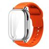 Breathable Silicone Strap+TPU Screen Protector For Redmi Watch 5 Active Band Soft Case For Redmi Watch 5 Lite Sports Band Correa