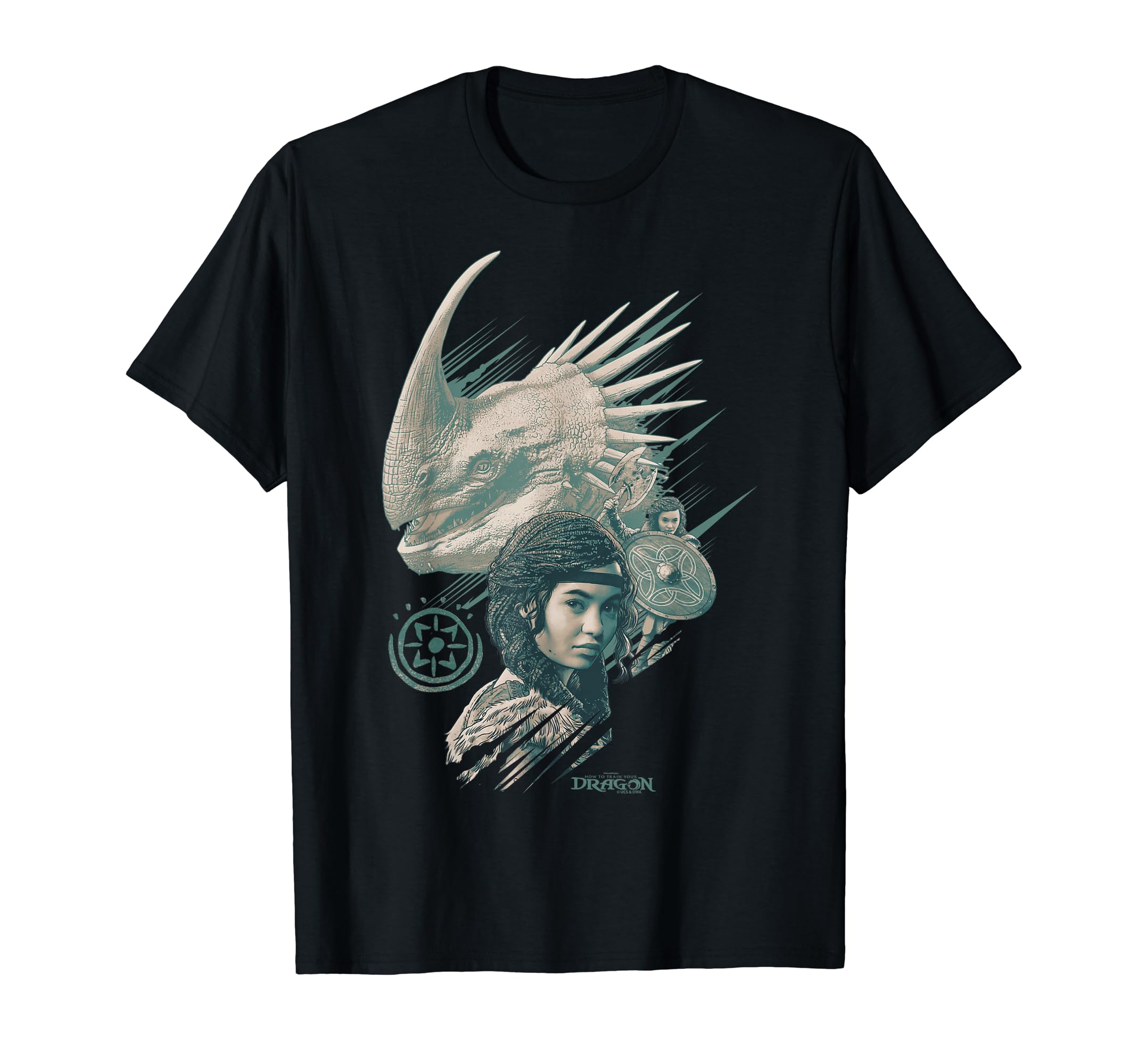 

DreamWorks How to Train Your Dragon Astrid and Stormfly T-Shirt
