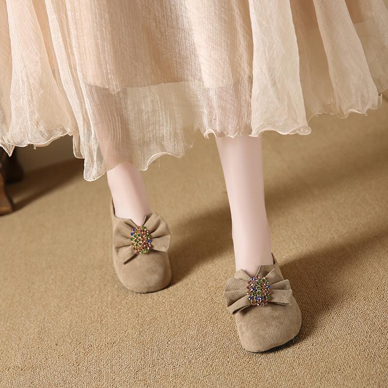 Fashion Aphixta Yellow 3.5cm High Heels Elegant Women Slides Round Toe Shallow Summer Dress Slides Sexy Bow Heels Shoes Plus Size 44