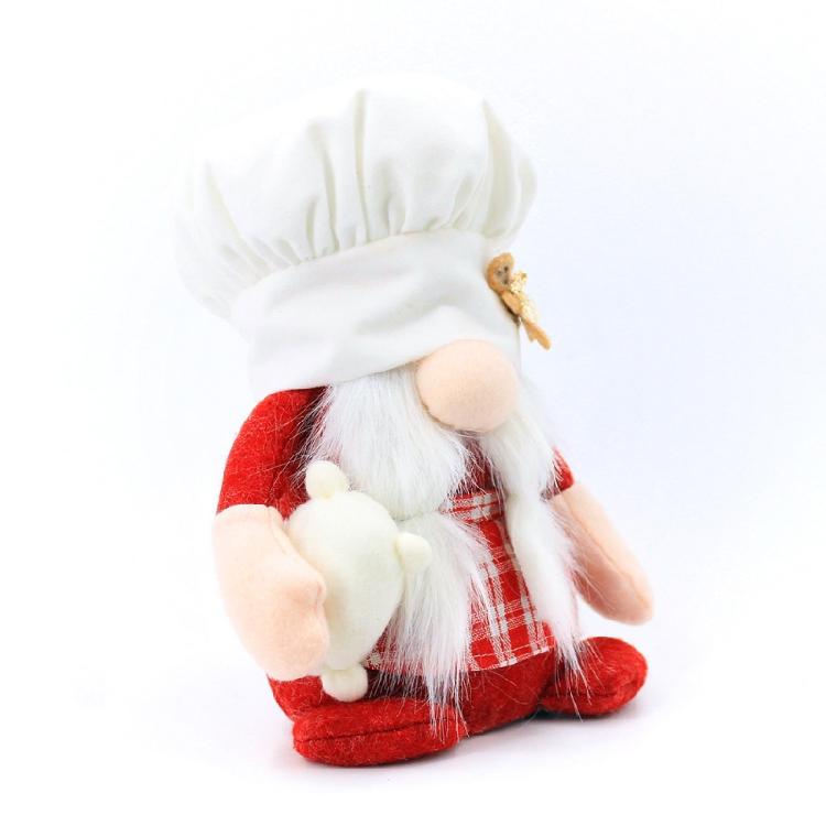 Cloth Material Chef Gnomes Home Shopping Mall Decorations 2 Styles To Choose