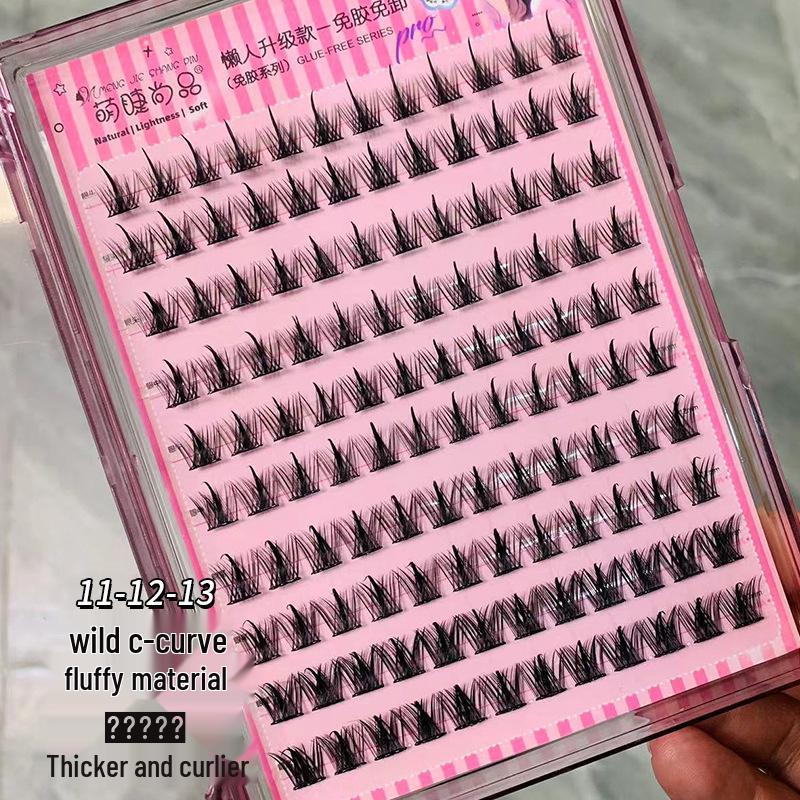 Gene False Autoadezive Fără Lipici Capacitate Mare pentru Începători - Naturale Grup Unic Stil Comic