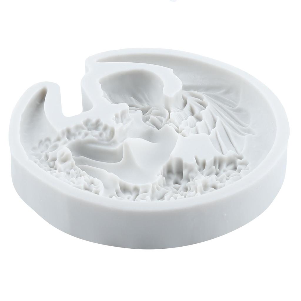 Formy Silikonowe Anioł Anioł Forma Fondant Narzędzia do Dekoracji Ciast Topper na Babeczki Cukierki Czekolada Forma do Gumpasty