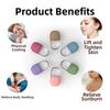 Silicone Ice Cube Face Roller Cooling De-Puffing Facial Silicone Ice Mold Shrink Pores Skincare Tool Facial Ice Roller