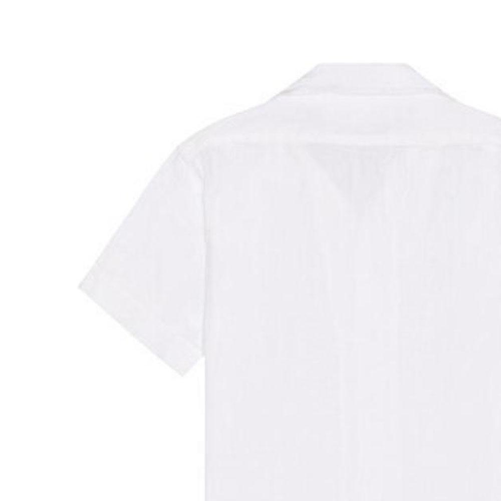 Polo Ralph Lauren Solid Color Single-Breasted Short Sleeve Shirt Men shirts White 710962261-002