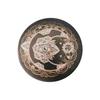 Vegan Shaman Drum Handmade Crafts Alchemical Moon Drum Desktop Ornament Sound Healing Tool for Spiritual Music Meditation