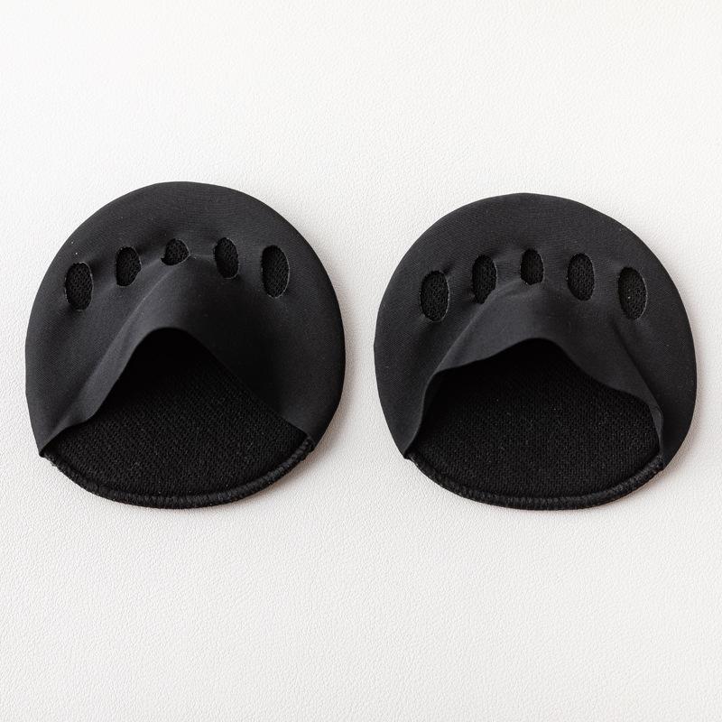 Five Toes Forefoot Pads for Women High Heels Half Insoles Foot Pain Care Summer Thin Breathable Ice Silk Invisible Socks Inserts