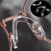 5/8 Stück Transparente Erwachsene Integrierte U-förmige Brillen Nasenpads Universelle Silikon Anti-Rutsch Brillen Nasenstegband Ersatz