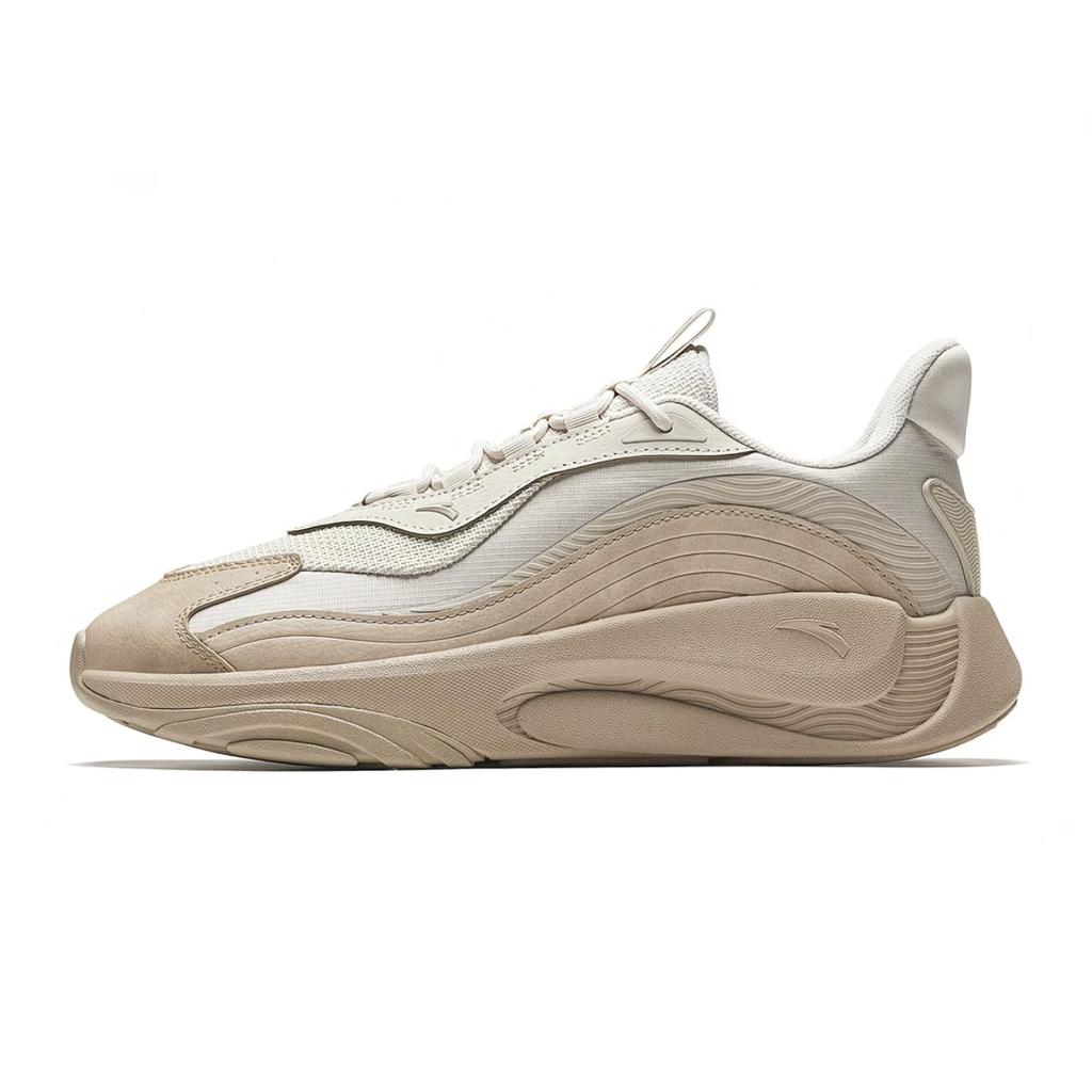 Anta Tide Worship 4.0 Všestranné Pohodlné Tlumící Protiskluzové Nízké Neformální Pánské Boty Neformální Boty Off-White 112528840R-3