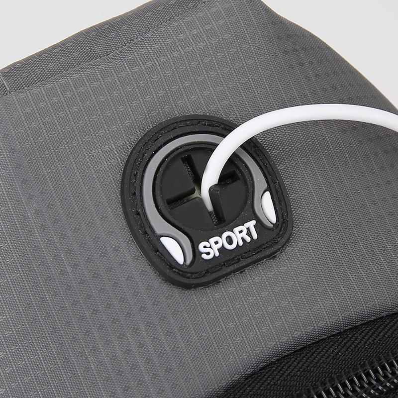 Chest Bag Men's Sports Shoulder Bag Nylon Crossbody Bag