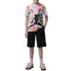 Jordan Solid Color Lace-Up Mid-Rise Straight Leg Comfortable Shorts Kids shorts IW1461-010