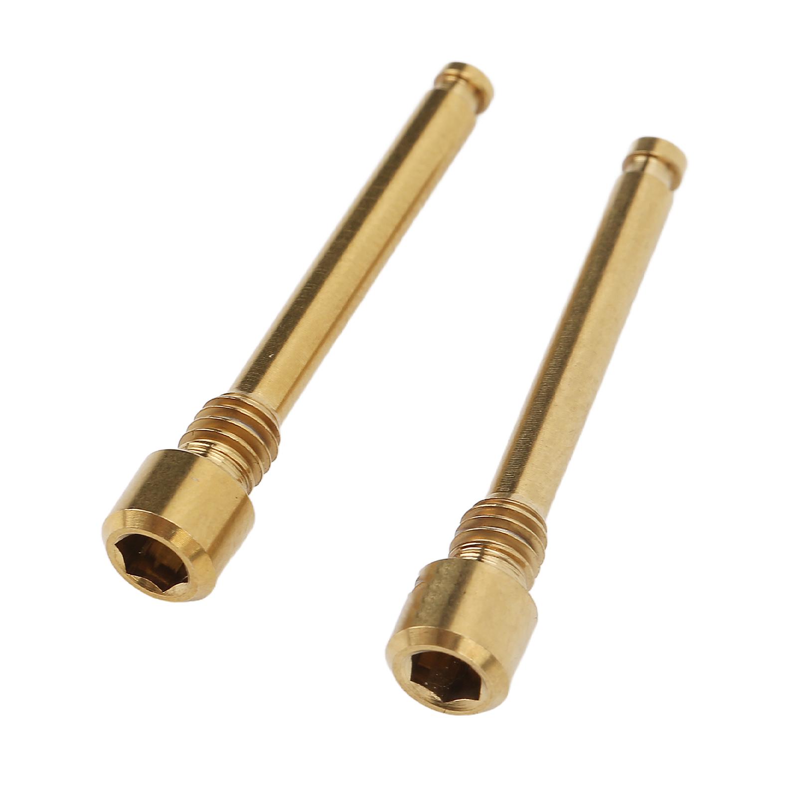 2pcs Bike Disc Brake Screw Alloy Mountain Bike Brake Caliper Screws for Mountain Road Bike