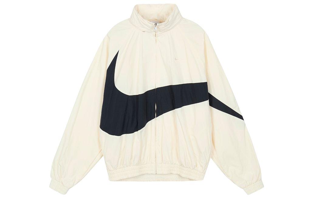 

Nike Swoosh Men s Logo Woven Jacket Coconut Milk FB7878-113 L