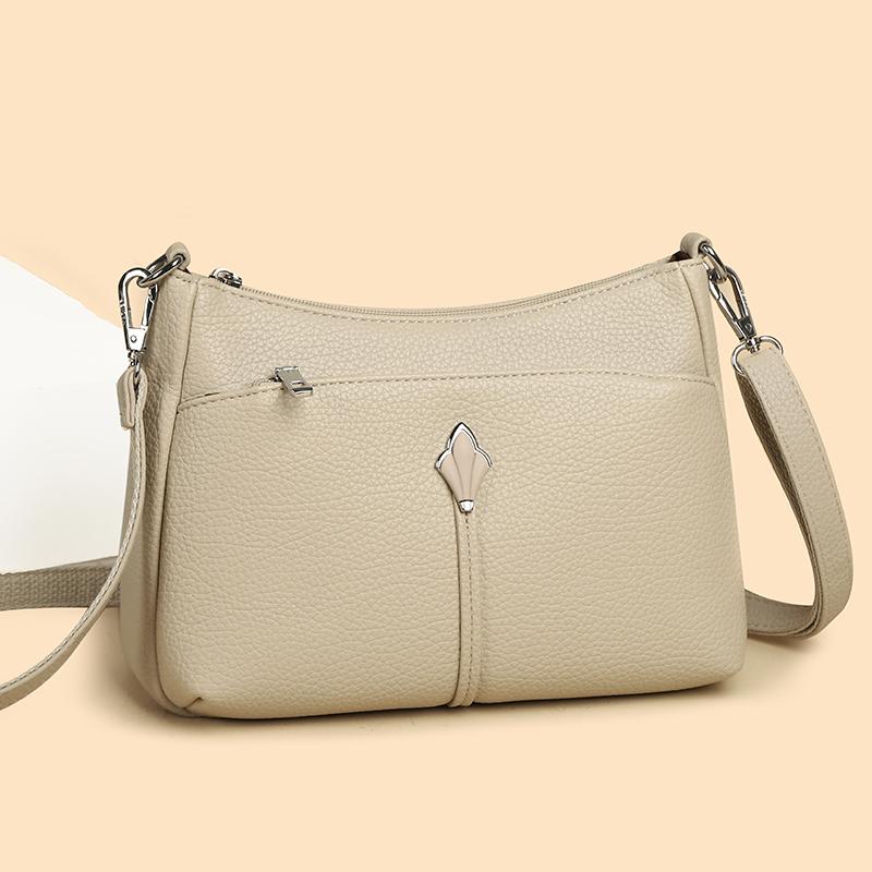 Taška pro maminku Malá taška PU Dámská taška Velká kapacita Taška přes rameno Crossbody taška