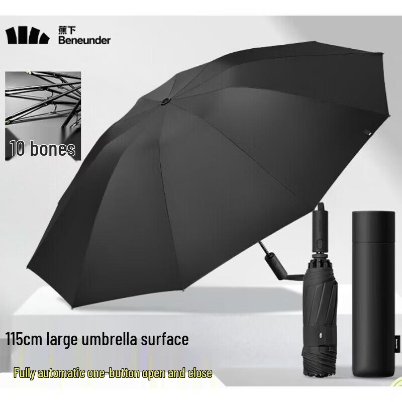 Beneunder Automatic Foldable Business Umbrella