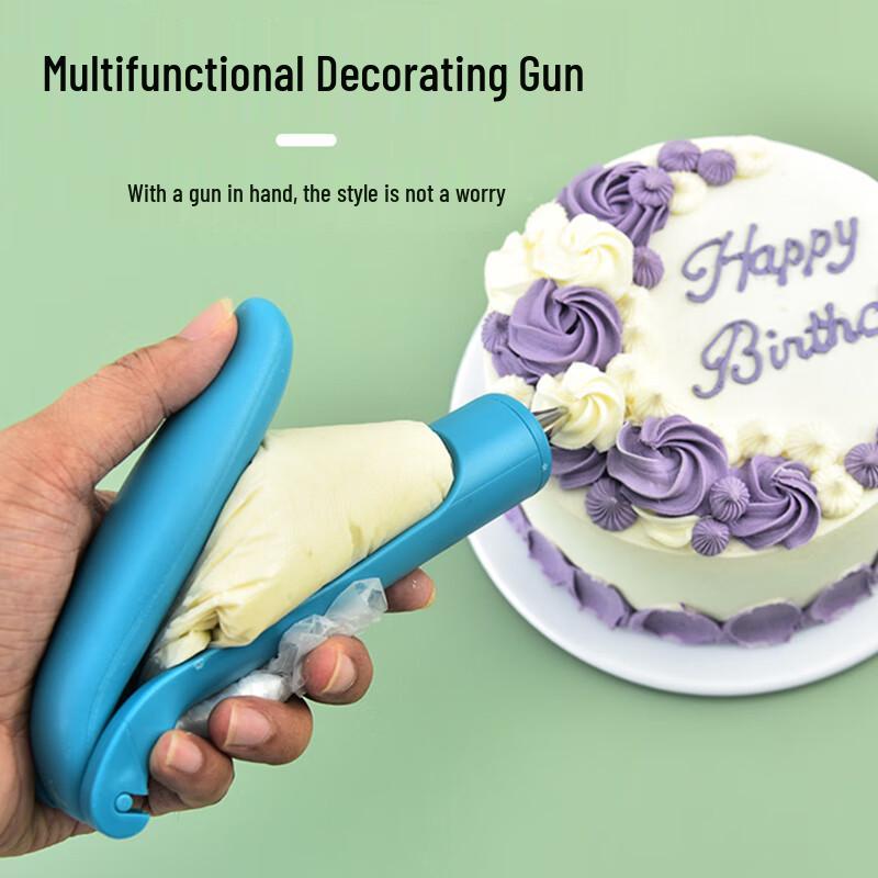 Cake Decorating Piping Gun Kit