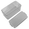 Plastic Storage Box Stackable Refrigerator Kitchen Clear Plastic Fruit Vegetable Preservation Storage BoxHigh