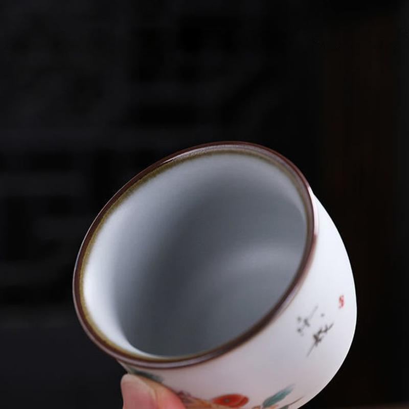 Ceramic Tea Cup Cute Cat Teacups 100ml