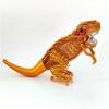 New Creative Figurines Miniatures Handmade Craft Aluminum Wire Dinosaur Model Model Office Office Office Desk Decor# Color: Null
